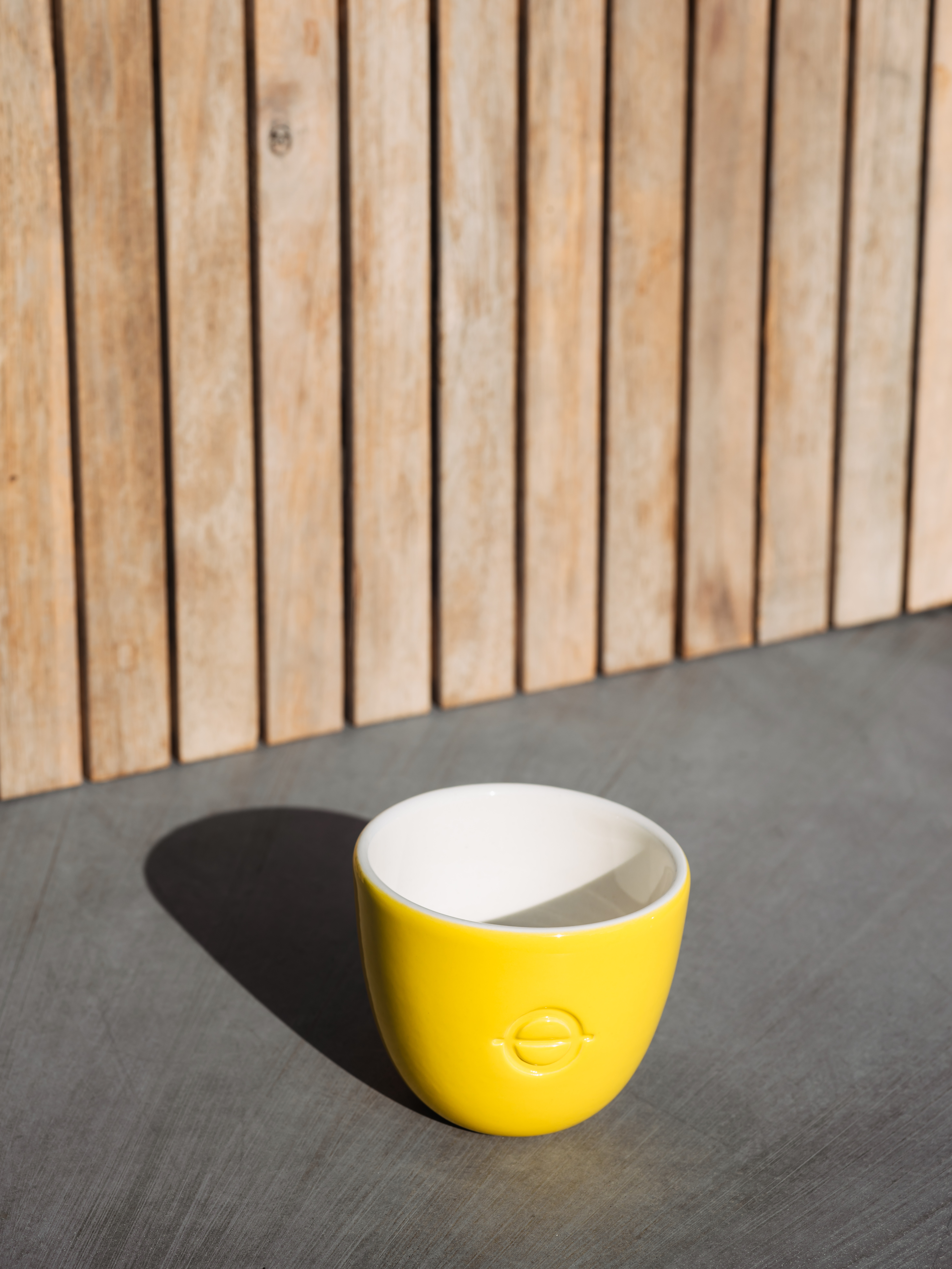 Керамический чашка желтая СОК 250 мл