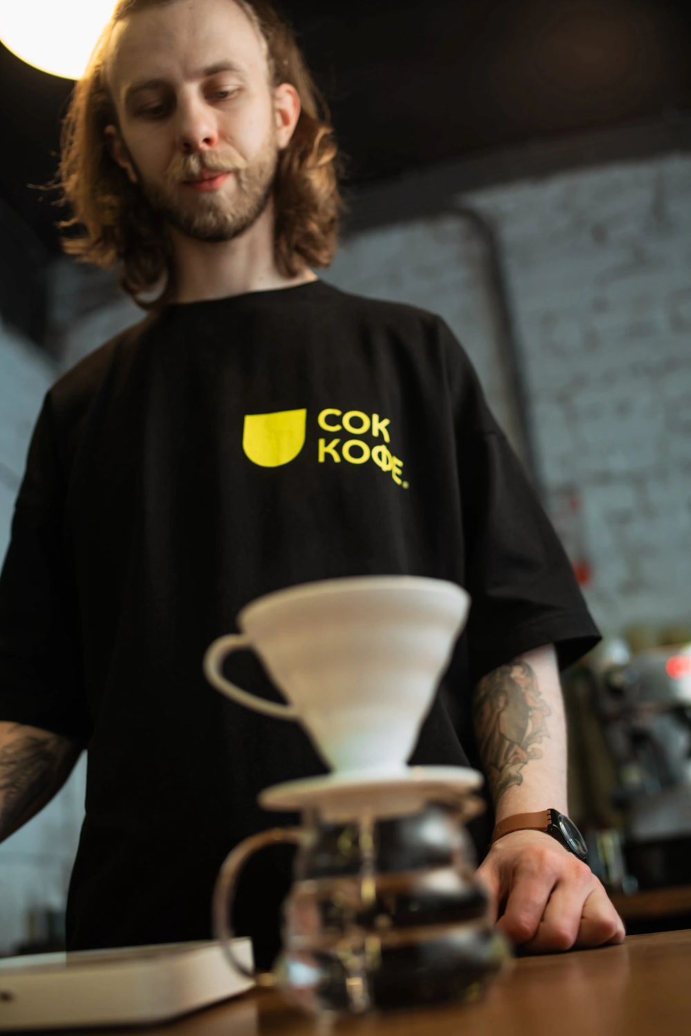 Как приготовить кофе в воронке?