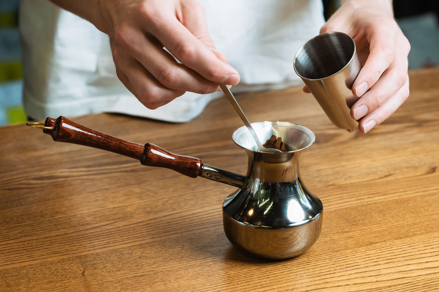 Как приготовить кофе в турке?