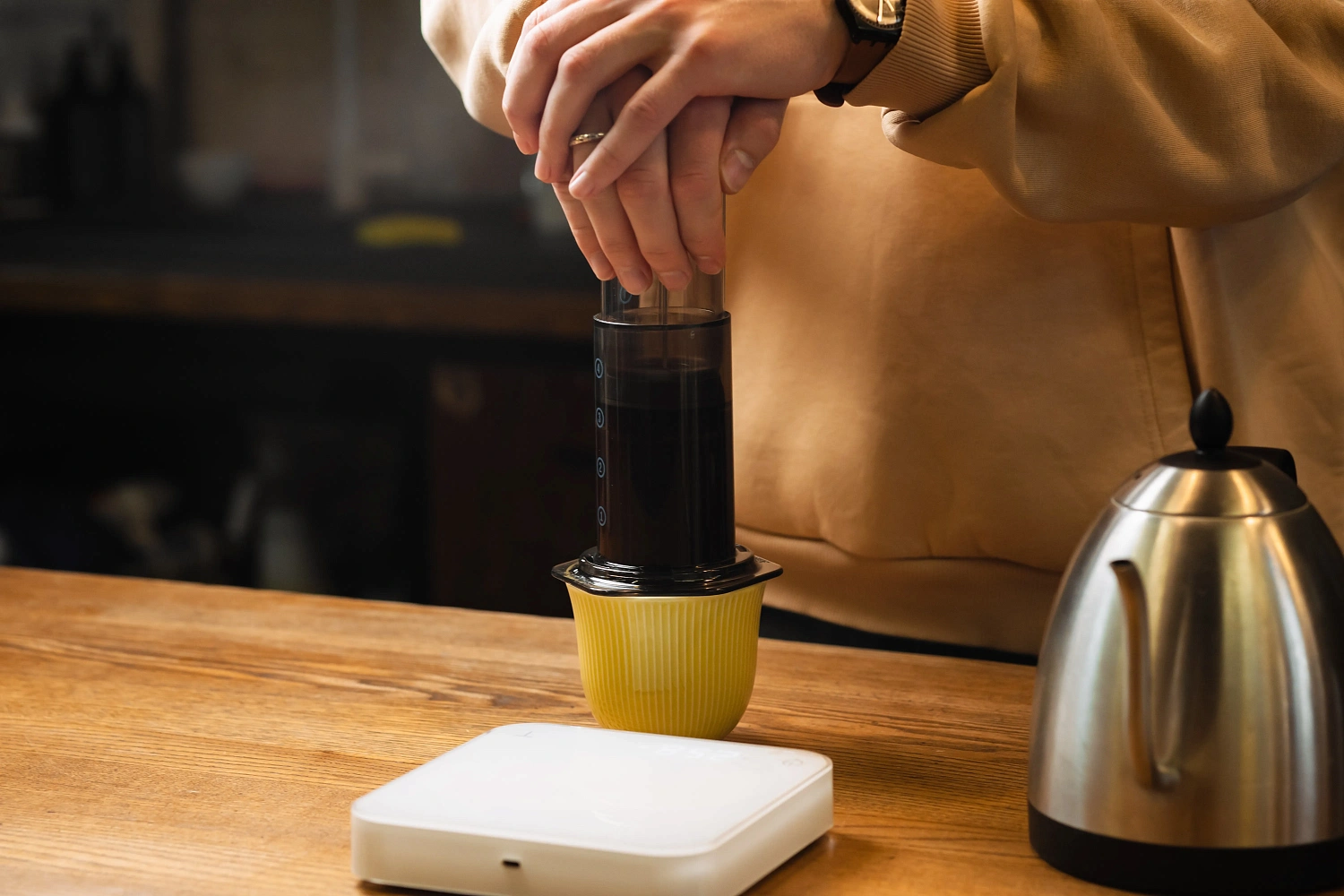 Как приготовить кофе в аэропрессе?