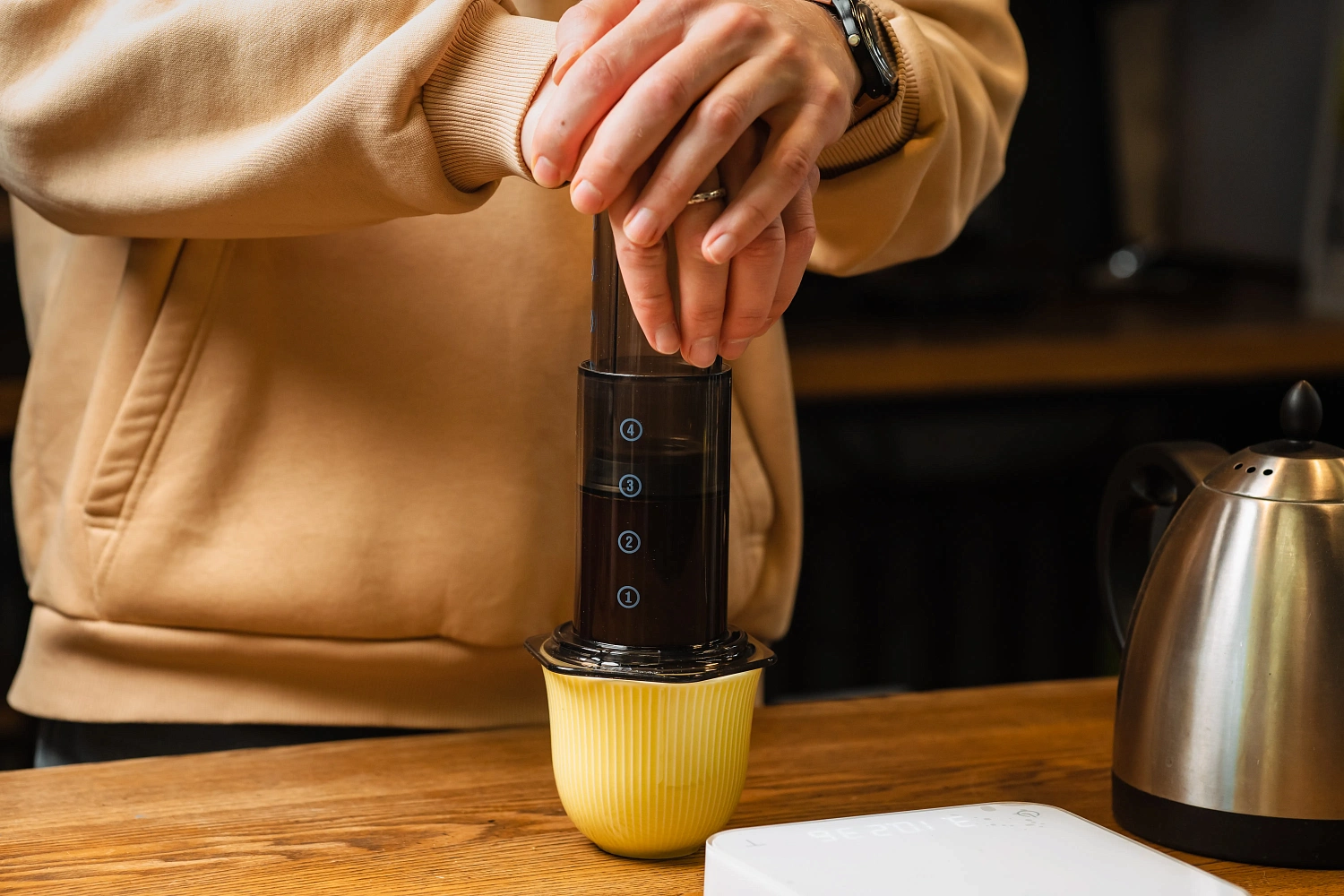 Как приготовить кофе в аэропрессе?