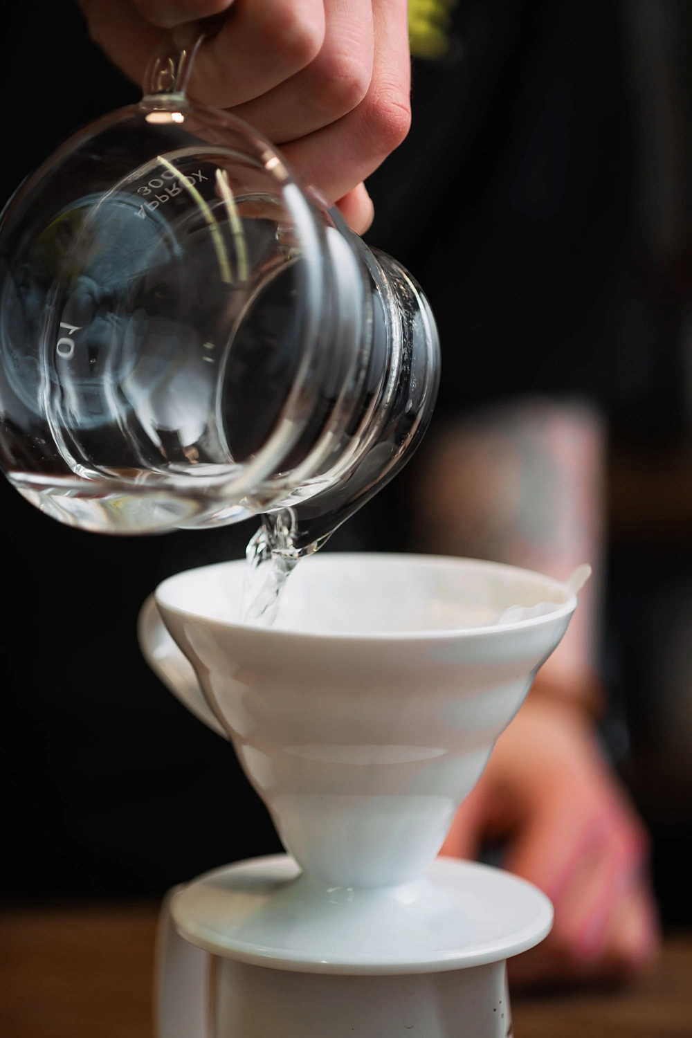 Как приготовить кофе в воронке?