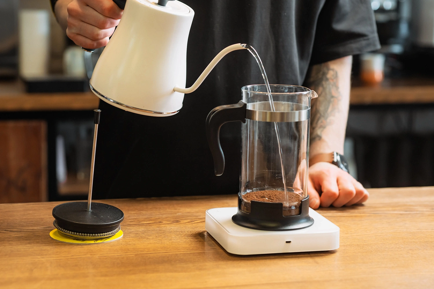 Как приготовить кофе во френч-прессе?