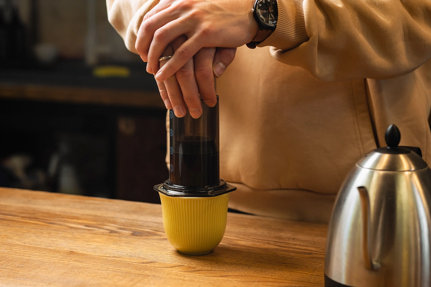 Как приготовить кофе в аэропрессе?