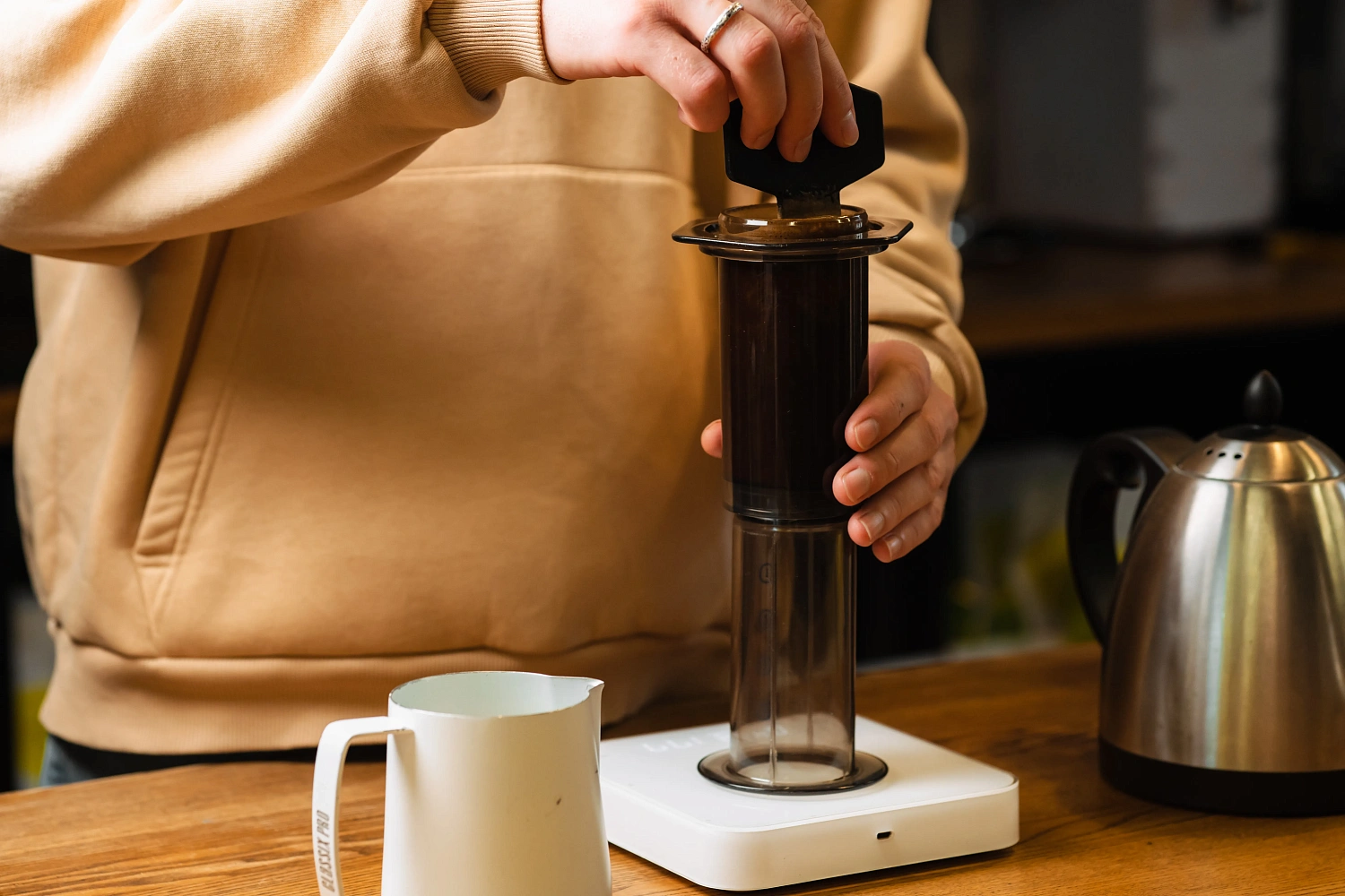 Как приготовить кофе в аэропрессе?