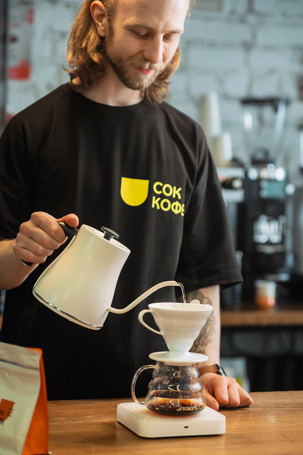 Как приготовить кофе в воронке?