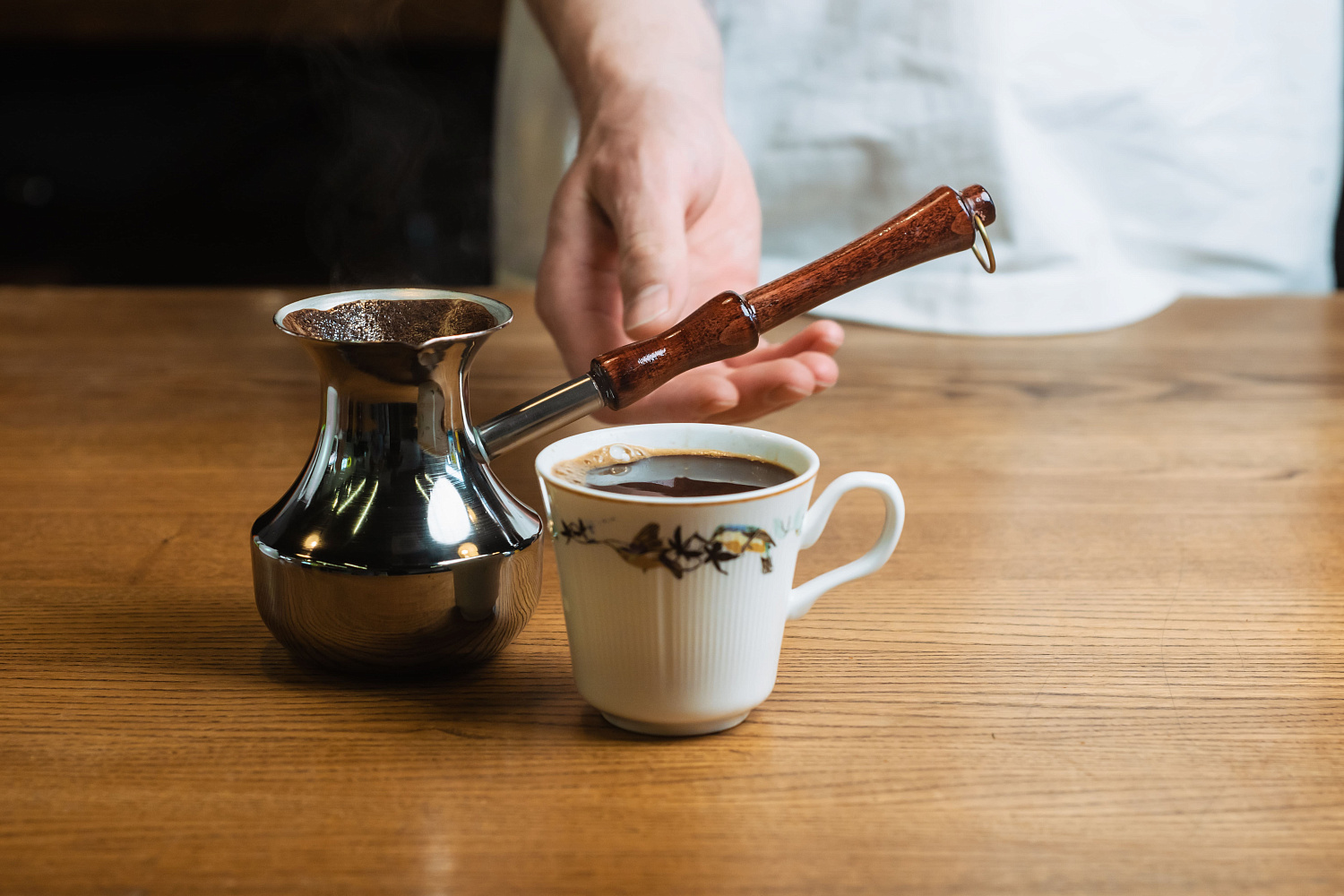 Как приготовить кофе в турке?