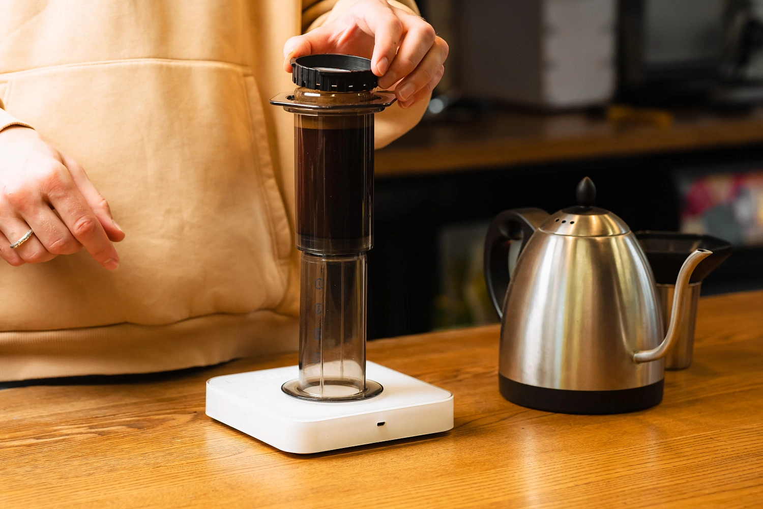 Как приготовить кофе в аэропрессе?