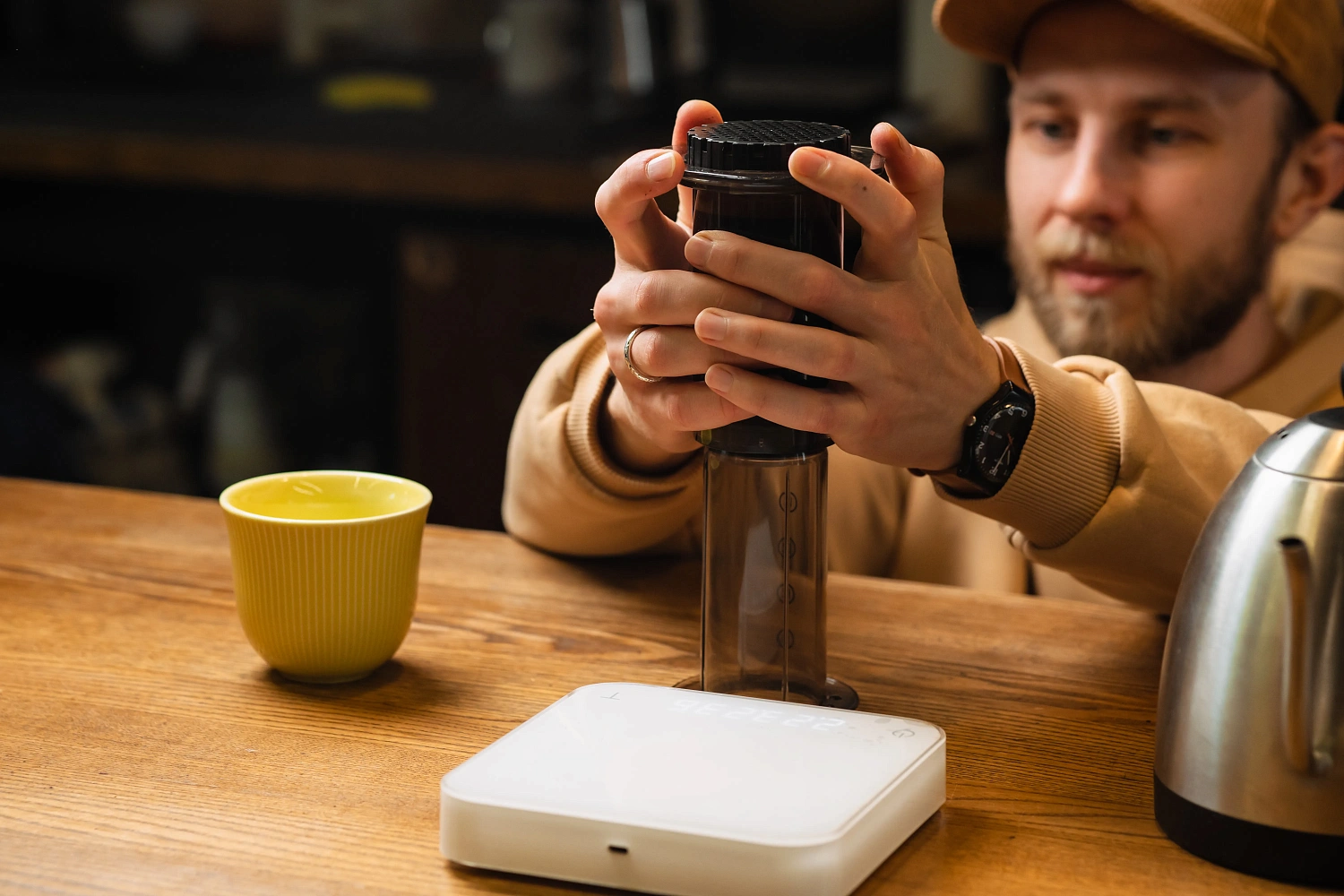 Как приготовить кофе в аэропрессе?