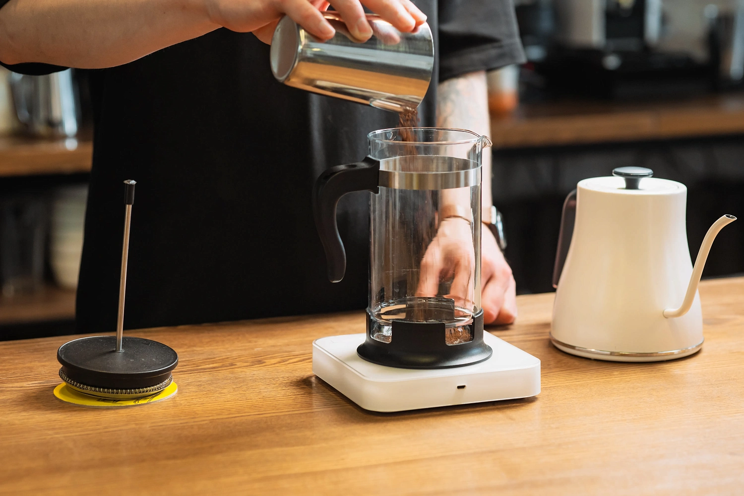 Как приготовить кофе во френч-прессе?